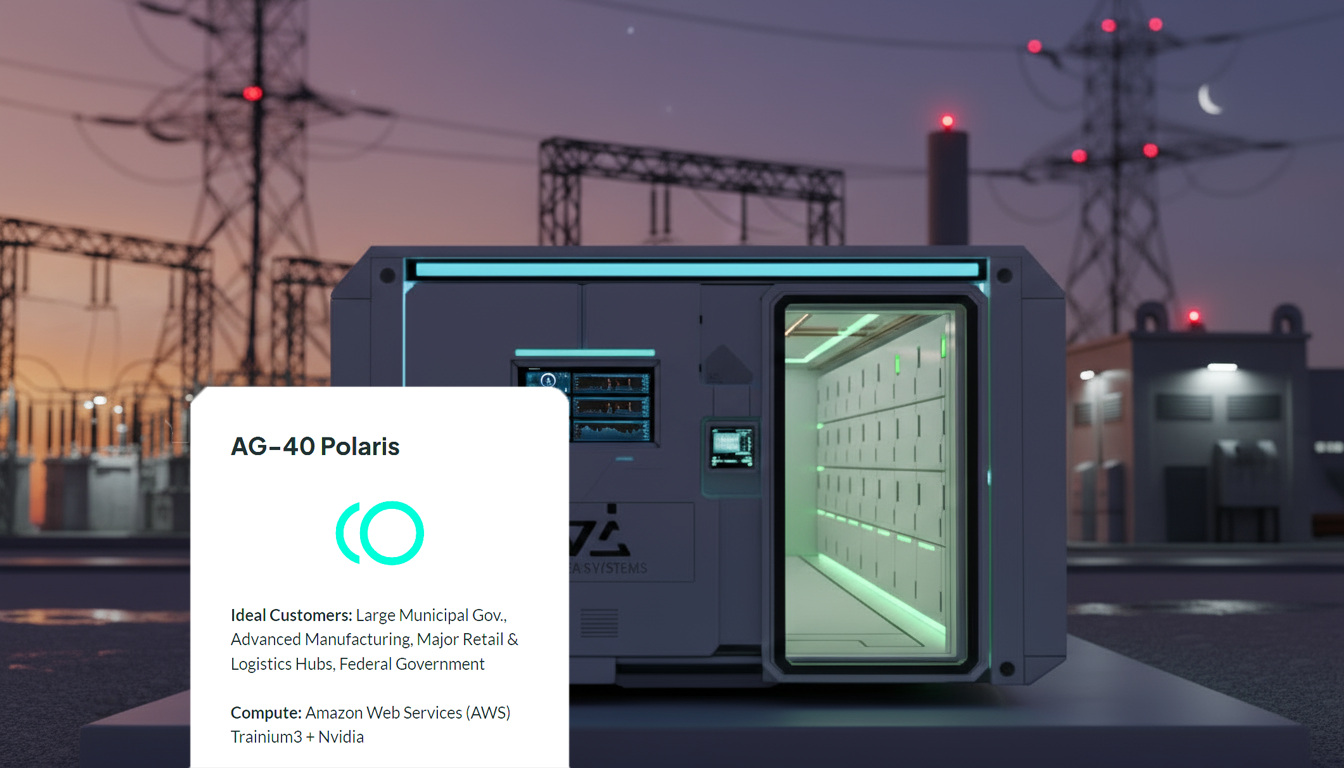 AG-40 Polaris Micro Data Center (Reservation Deposit)